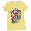 nerd attack Ladies Fitted T-Shirt