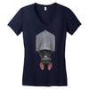 perfectly upside down Women's V-Neck T-Shirt