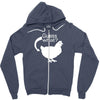 chiken butt Zipper Hoodie