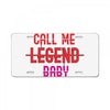 CALL ME License Plate