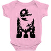 r2 d2 on endor Baby Bodysuit