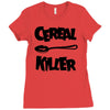 cereale tueur cuillere Ladies Fitted T-Shirt