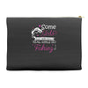 real girls go fishing Accessory Pouches