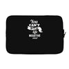negative mind fanart Laptop sleeve
