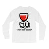 party a drink Long Sleeve Shirts