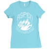 aspen dumb and dumber funny movie vintage Ladies Fitted T-Shirt