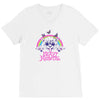 heavy meowtal V-Neck Tee