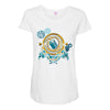 turn the time twist the space Maternity Scoop Neck T-shirt