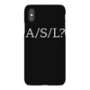 asl iPhoneX