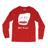 bon iver face Long Sleeve Shirts