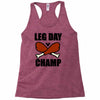 leg day Racerback Tank