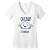 crabby day Women's V-Neck T-Shirt
