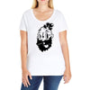 beard Ladies Curvy T-Shirt