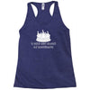 i only get blown on birthdays Racerback Tank