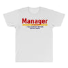 Manager Of Myselfy i Was Nobody Before Social Media All Over Men's T-shirt