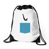 Yes, You Can Dive Drawstring Bags