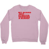 beard jus started Crewneck Sweatshirt