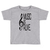 music lover Toddler T-shirt