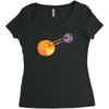 pluto hearts charon Women's Triblend Scoop T-shirt