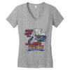ride free Women's V-Neck T-Shirt