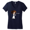 i love you Women's V-Neck T-Shirt