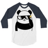 panda bear 3/4 Sleeve Shirt