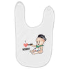 Cute Baby Painter's Mom Love Baby Bibs