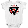 red black zero Baby Bodysuit