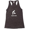 New dad to be gamer over Racerback Tank
