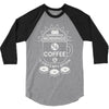 coffee &amp; contemplation 3/4 Sleeve Shirt