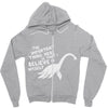 lochness monster Zipper Hoodie