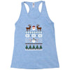 ugly christmas sweater Racerback Tank