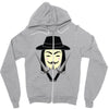 v for vendetta Zipper Hoodie