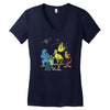 friendly beasts Women's V-Neck T-Shirt
