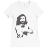 bruiser brody wrestling legend 80s wrestler fan Ladies Fitted T-Shirt