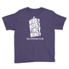 wibbly wobbly timey wimey talk whovian to me Youth Tee
