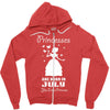Princesses Are Born In July Zipper Hoodie