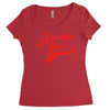 mens dodgeball average joe's joes Women's Triblend Scoop T-shirt