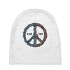 peace in our time vectorized Baby Beanies