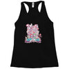 mushroom party Racerback Tank