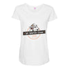 we want ice cream Maternity Scoop Neck T-shirt
