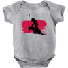 Wolf And Lady Baby Bodysuit