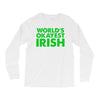 world's okayest irish Long Sleeve Shirts