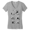procatstination Women's V-Neck T-Shirt