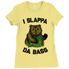 slappa da bass Ladies Fitted T-Shirt
