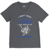 I Don't Need Therapy Just to Go Paragliding V-Neck Tee