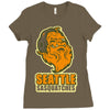 seattle sasquatches Ladies Fitted T-Shirt