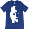 sax player lady face optical illusion T-Shirt