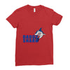 Daddy Shark Ladies Fitted T-Shirt