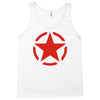 military starfunny retro army war vietnam usa britain fashion Tank Top